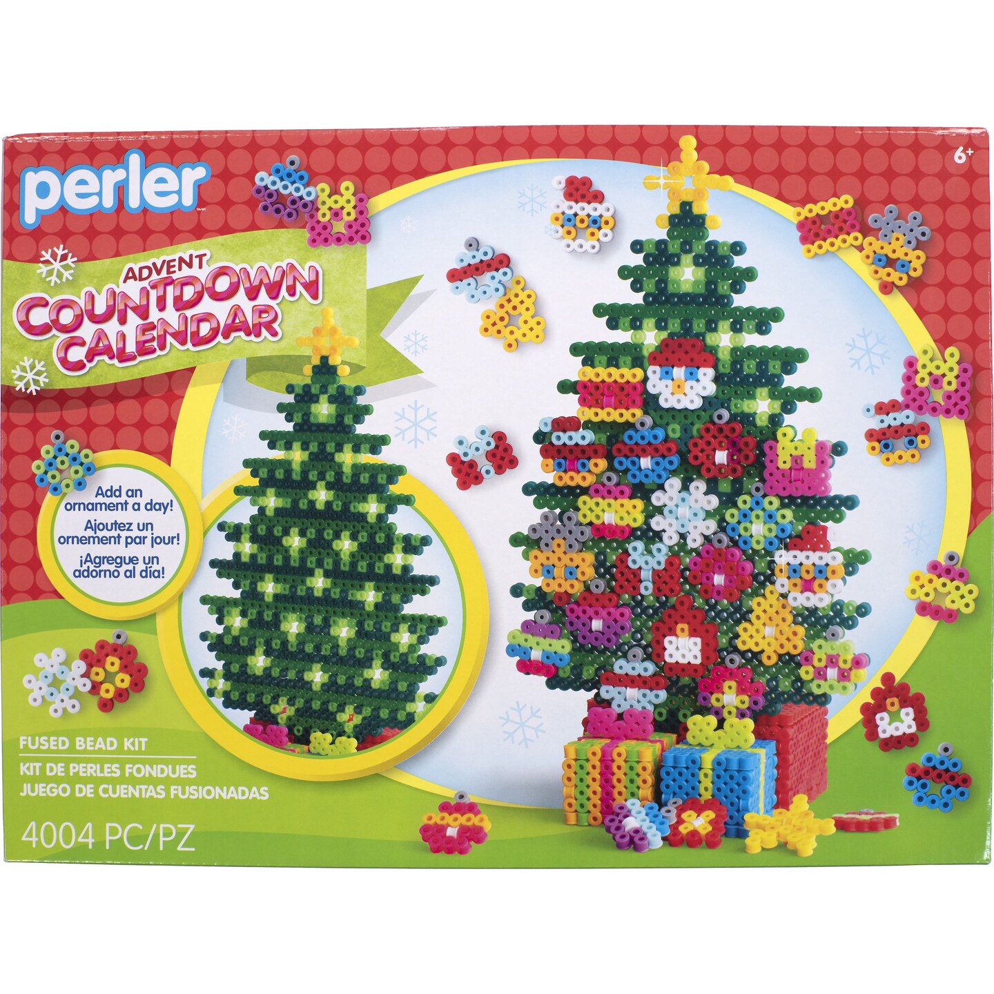 Perler Fused Bead Kit 3D Advent Calendar Michaels