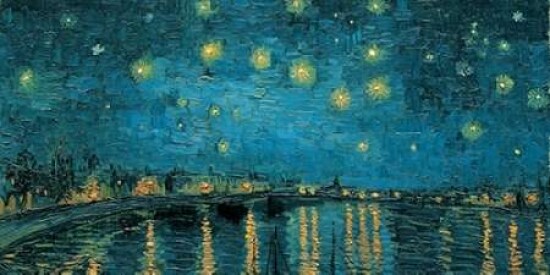 The Starry Night Poster Print by Vincent Van Gogh - Item # VARPDX2VG057