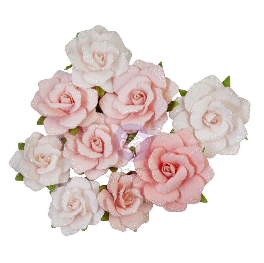 Prima Marketing Mulberry Paper Flowers-Parisienne/Miel