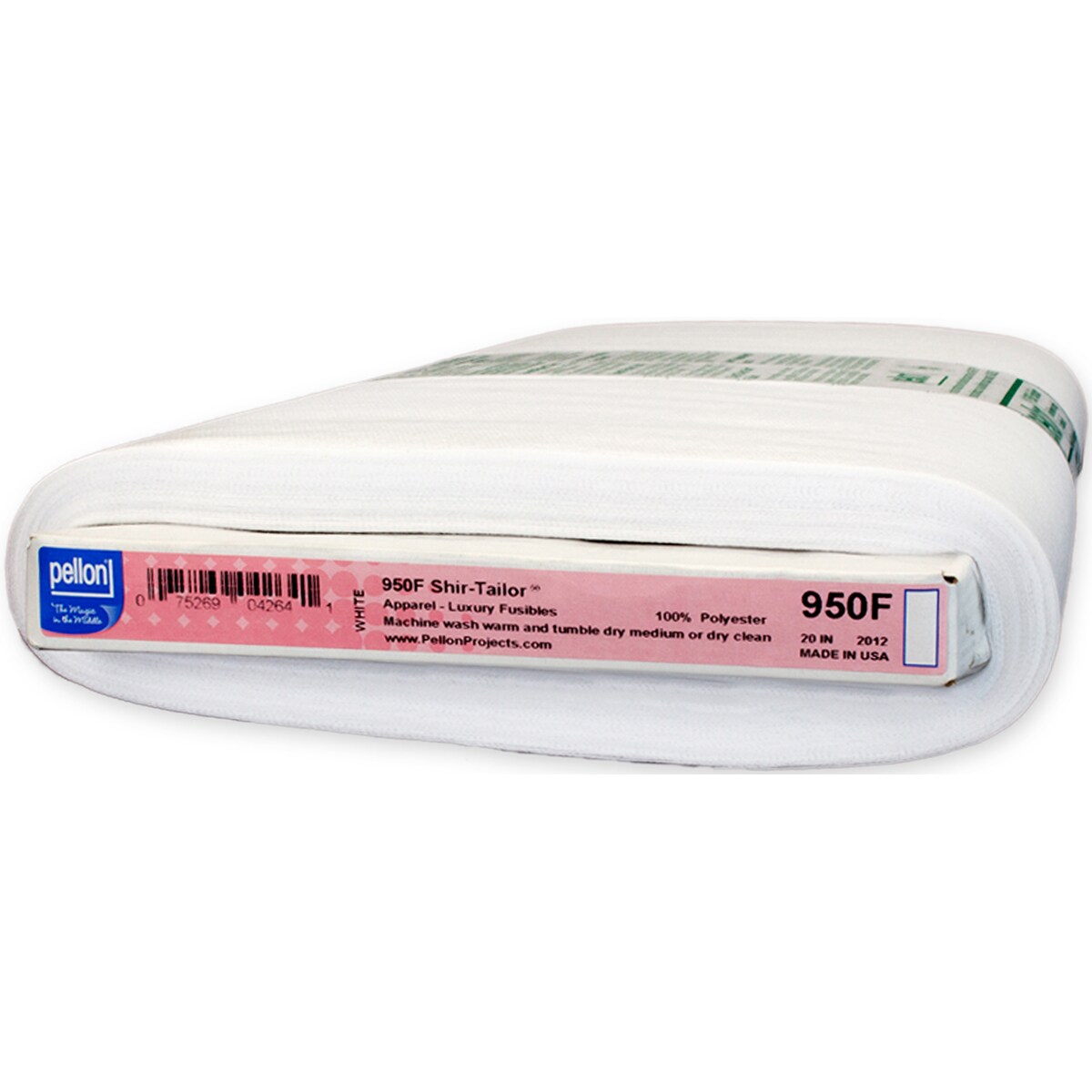 Pellon Shir-Tailor Fusible Interfacing-White 20&#x22;X25yd