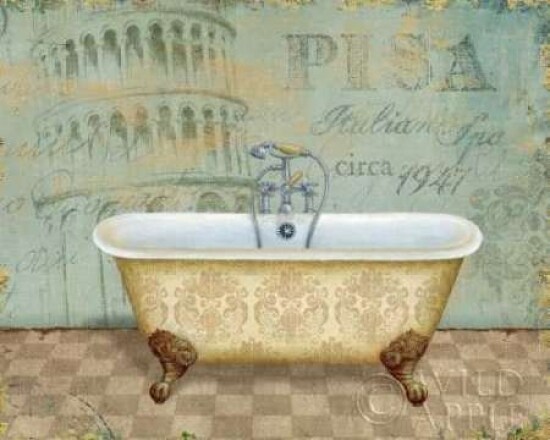 Voyage Romantique Bath II Poster Print by Daphne Brissonnet - Item # VARPDX6544
