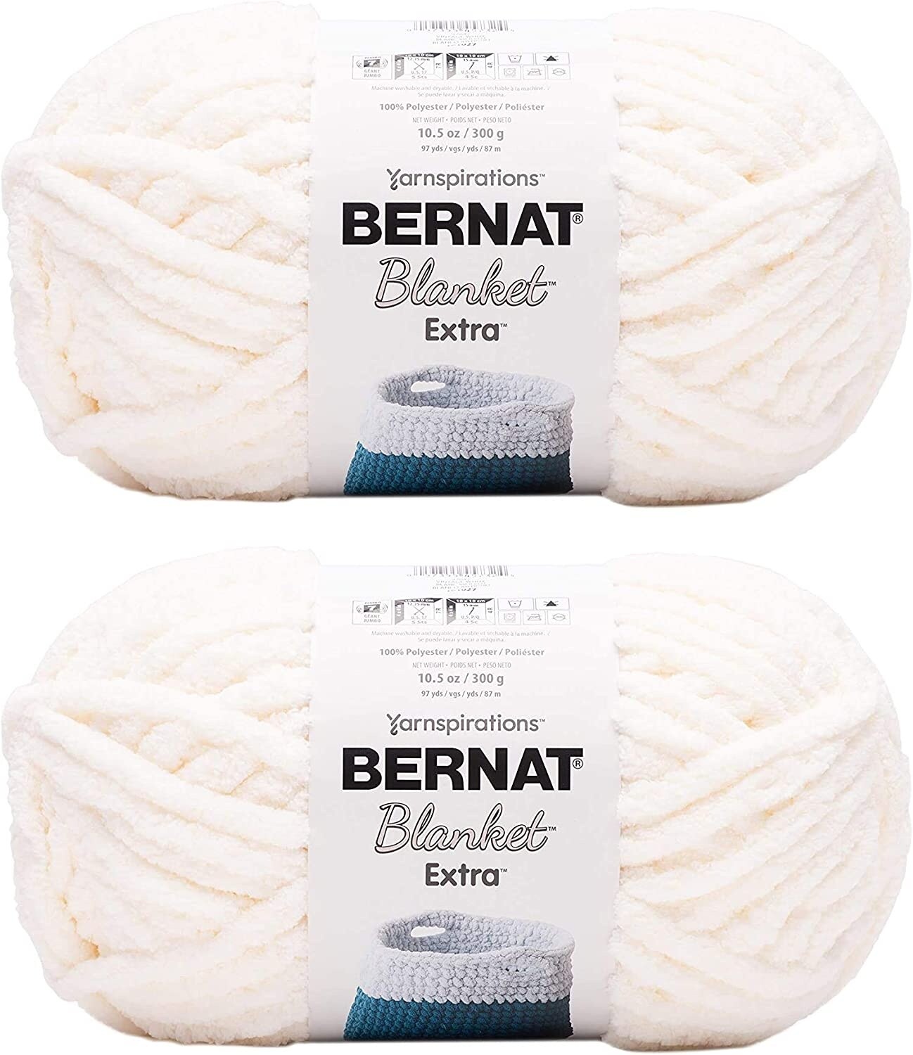 Bernat white yarn sale