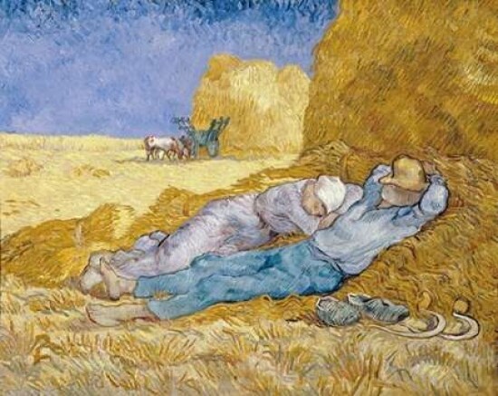 The Siesta - La Siesta Poster Print by  Vincent Van Gogh - Item # VARPDX281317