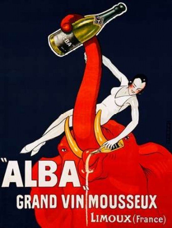 Alba  Grand Vin Mousseux ca. 1928 Poster Print by  Andre - Item # VARPDX3VI1247