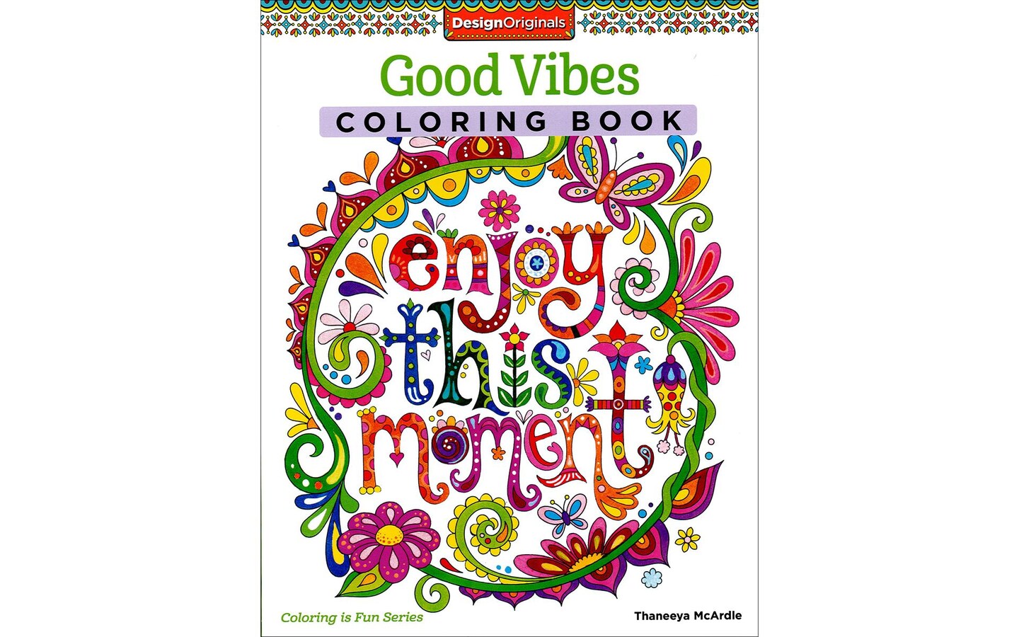 Design Originals Good Vibes Coloring Book