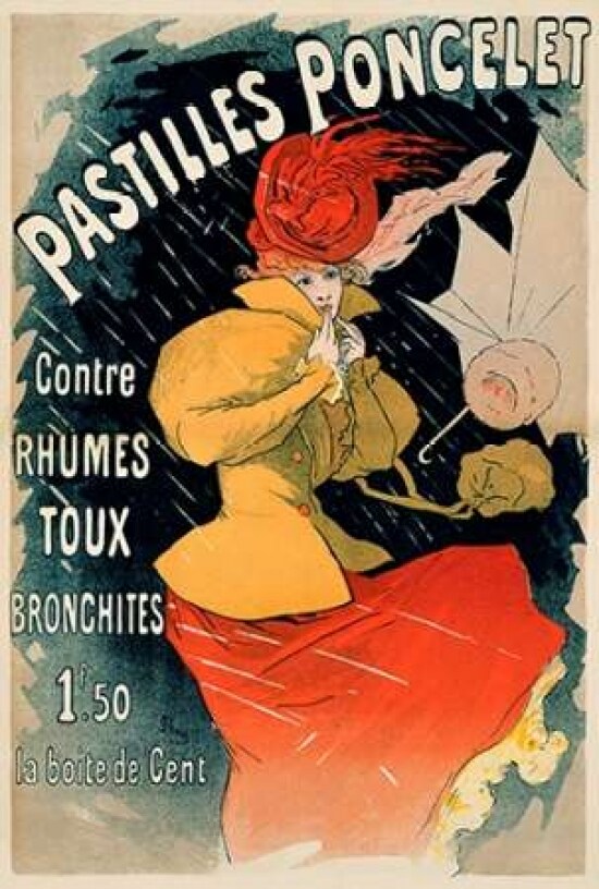 Pastilles Poncelet Poster Print by  Jules Cheret - Item # VARPDX295713