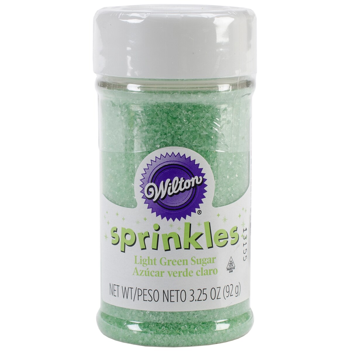 Wilton Sugar Sprinkles 3.25oz-Light Green