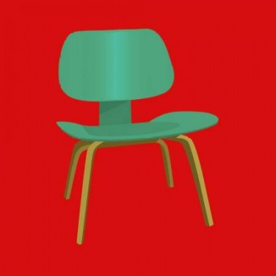 Mid Century Chair III Poster Print by PI Studio