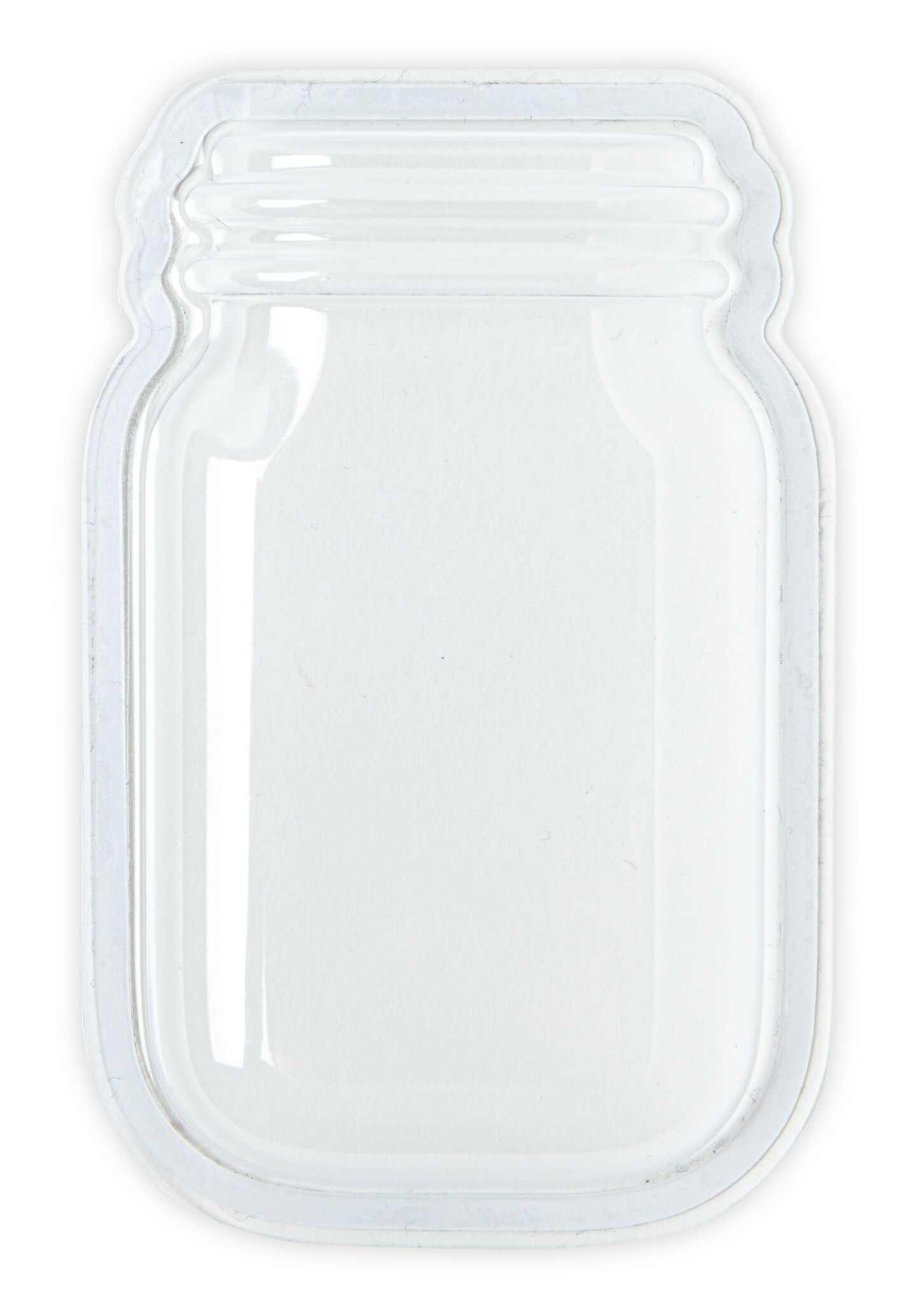 Sizzix Making Essentials Shaker Domes-Jar 3&#x22;, 6/Pkg