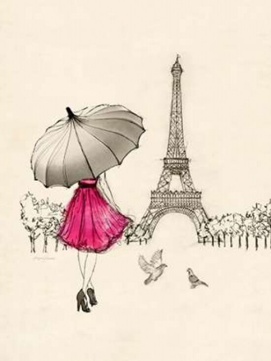 Sketching a Parisian Memory Poster Print by Morgan Yamada - Item # VARPDX914YAM1453