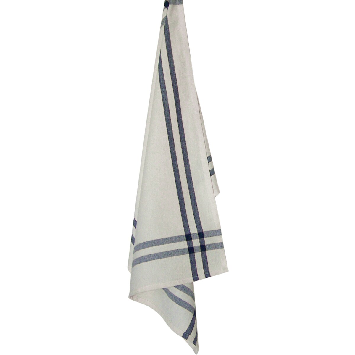 Dunroven House Cream Tea Towel 20&#x22;X28&#x22;-Navy Stripe