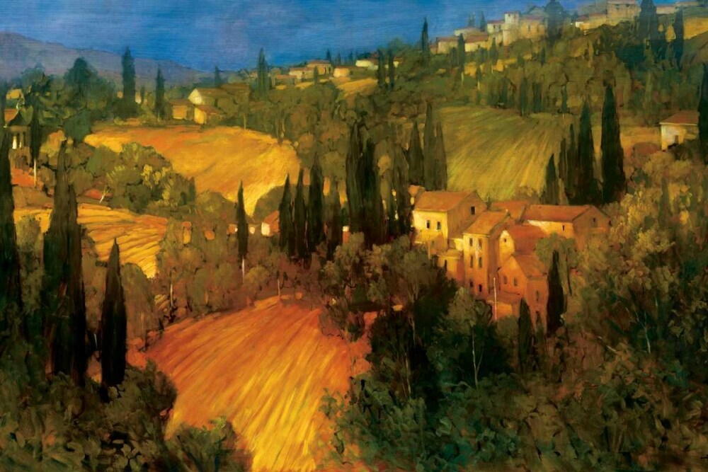 Hillside - Tuscany Poster Print by Philip Craig - Item # VARPDXPOD5099