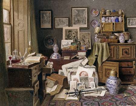 Corner of a Study Poster Print by Benjamin Walter Spiers - Item # VARPDX267327