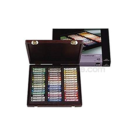 Rembrandt Soft Pastel Wooden Box Set, Landscape Selection