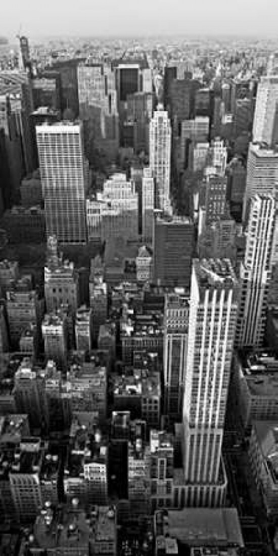 Skyscrapers in Manhattan II Poster Print by Vadim Ratsenskiy - Item # VARPDX2VR2061