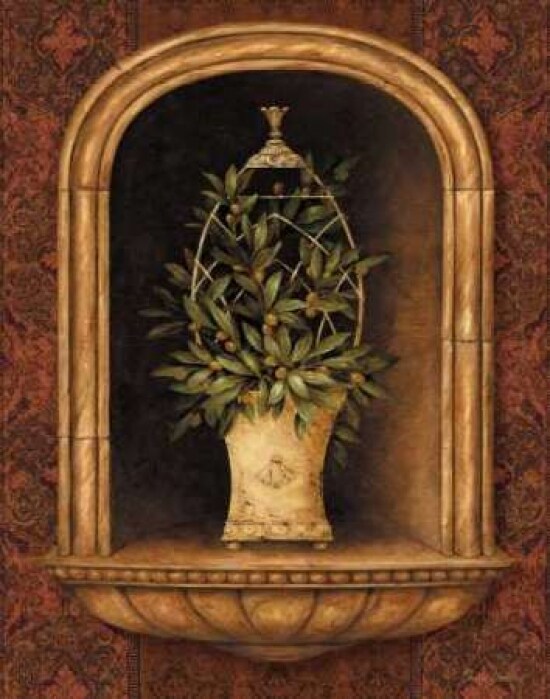 Olive Topiary Niches I Poster Print by Pamela Gladding - Item # VARPDXGLA405