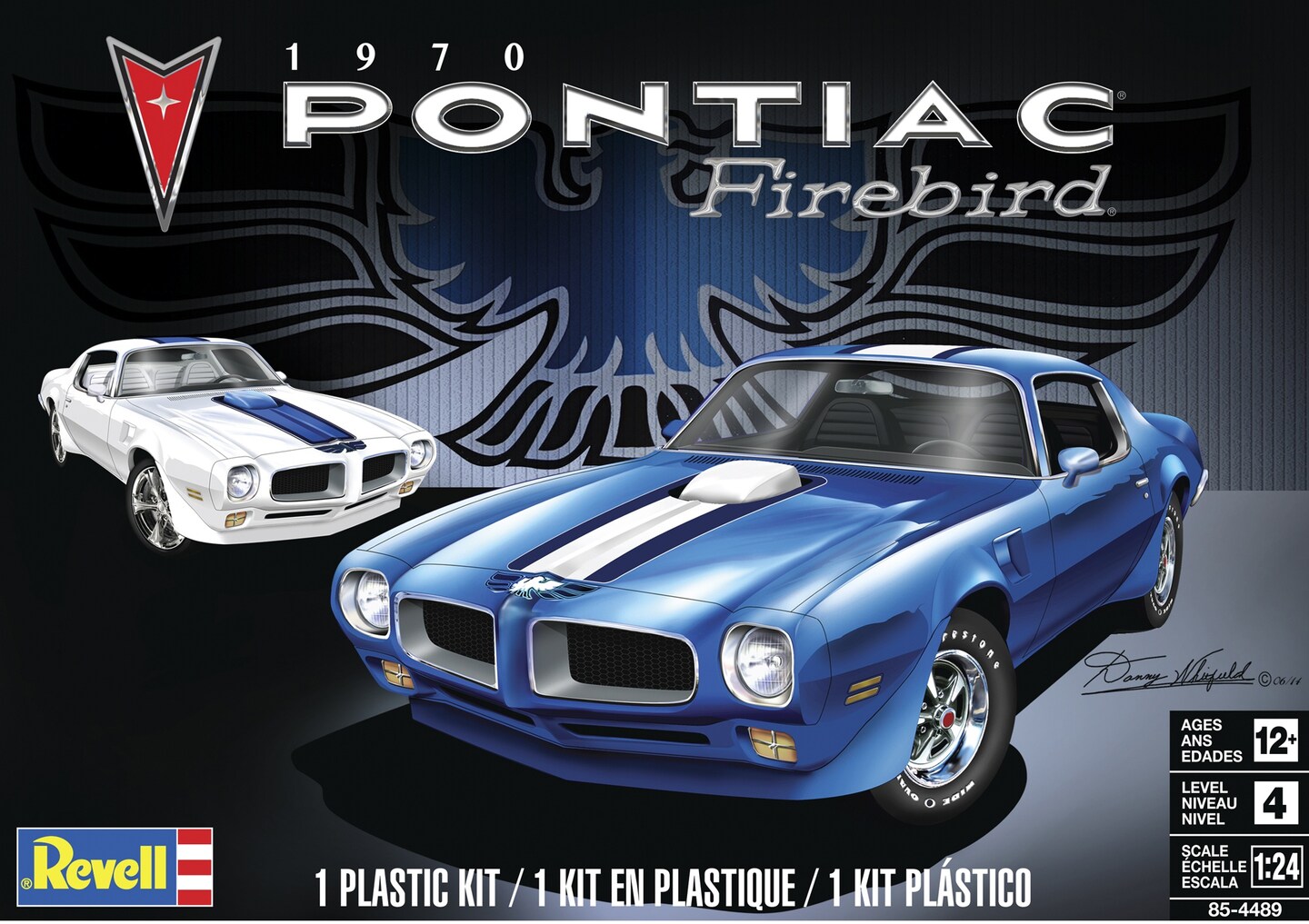 Revell Plastic Model Kit-70 Pontiac Firebird
