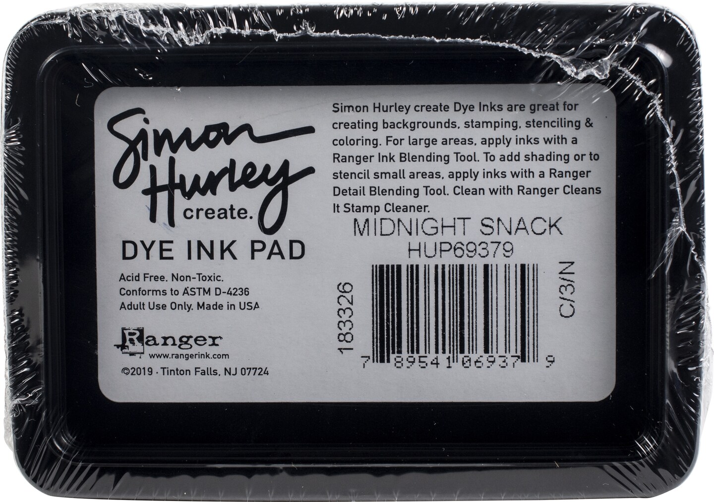 Simon Hurley create. Dye Ink PadMidnight Snack Michaels