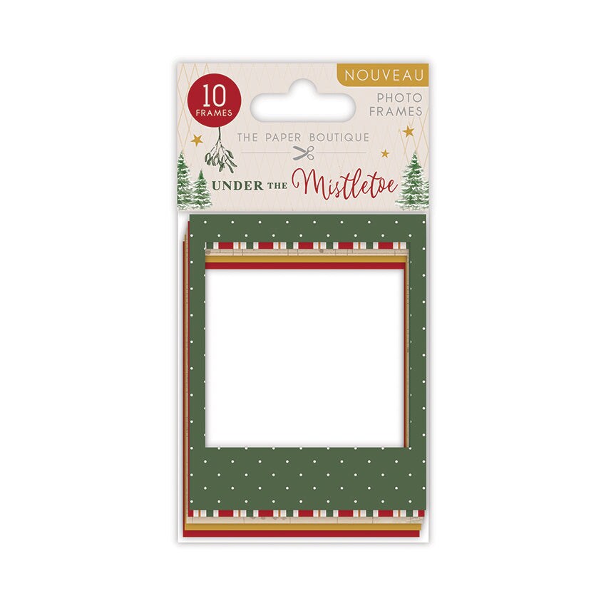 The Paper Boutique  Under the Mistletoe Photo Frames