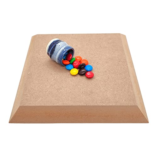 Penguin Pottery - Pottery Mold for Clay - Handbuilding Dish Plate Press Mold - Handbuild Dish Set - Square 8 in x 8 in