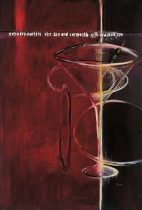 Dry Martini Poster Print by Mark Pulliam - Item # VARPDXPMP105
