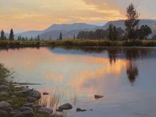 Tranquil Evening Poster Print by Jay Moore - Item # VARPDXM1292D