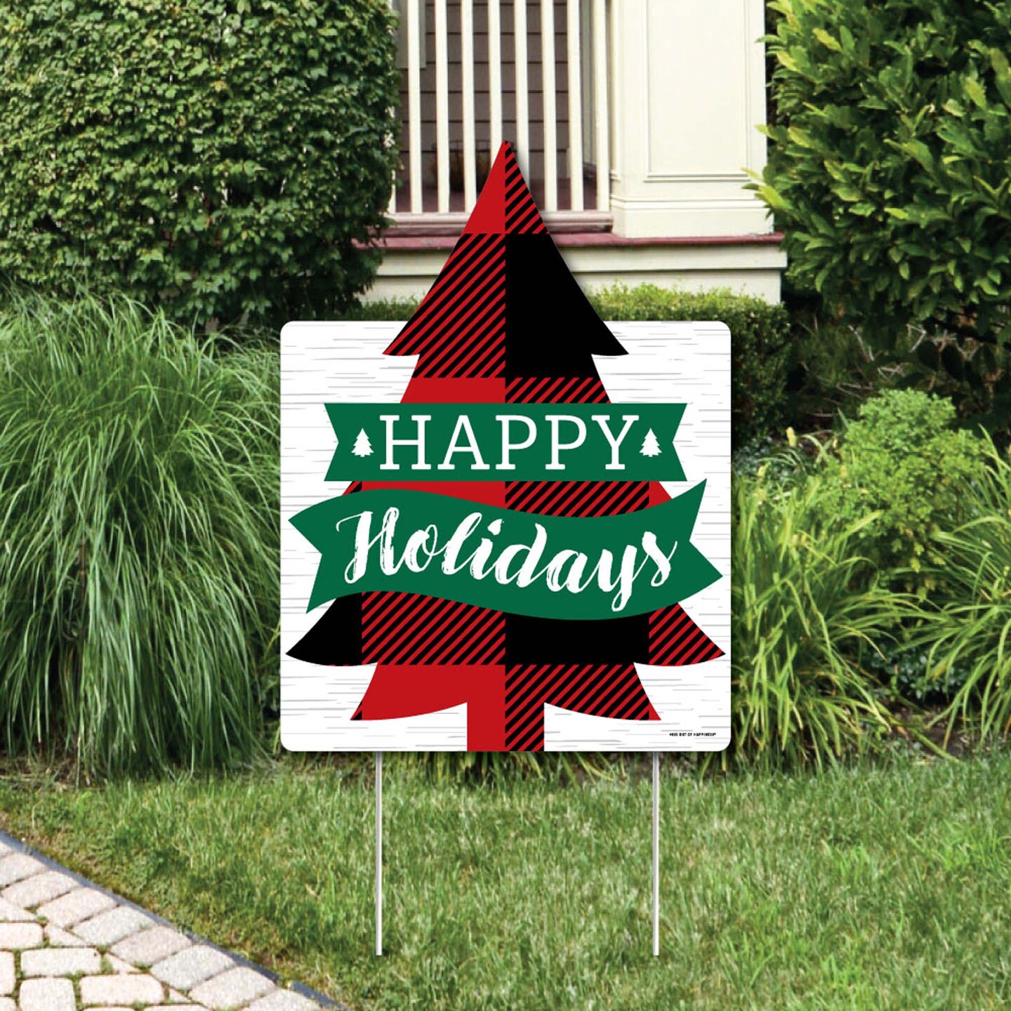 Big Dot Of Happiness Holiday Plaid Trees Party Decorations Buffalo Big Dot Of Happiness Holiday Plaid Trees Party Decorations Buffalo
