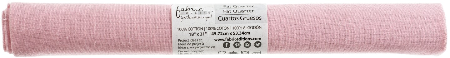 Fabric Palette Fat Quarter Assortment 18"X21" 1/Pkg-Tonal/Solid