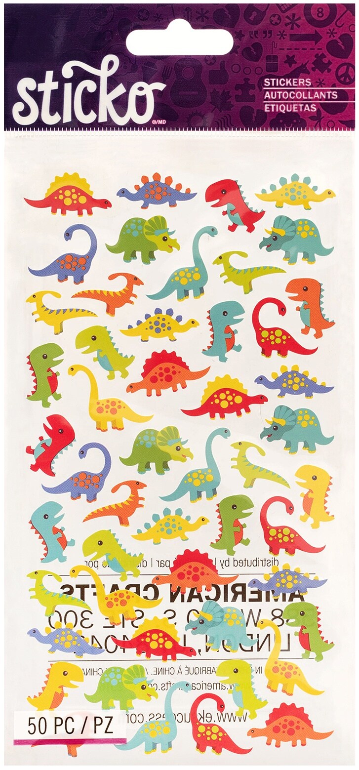 Sticko StickersMini Dinosaurs Michaels