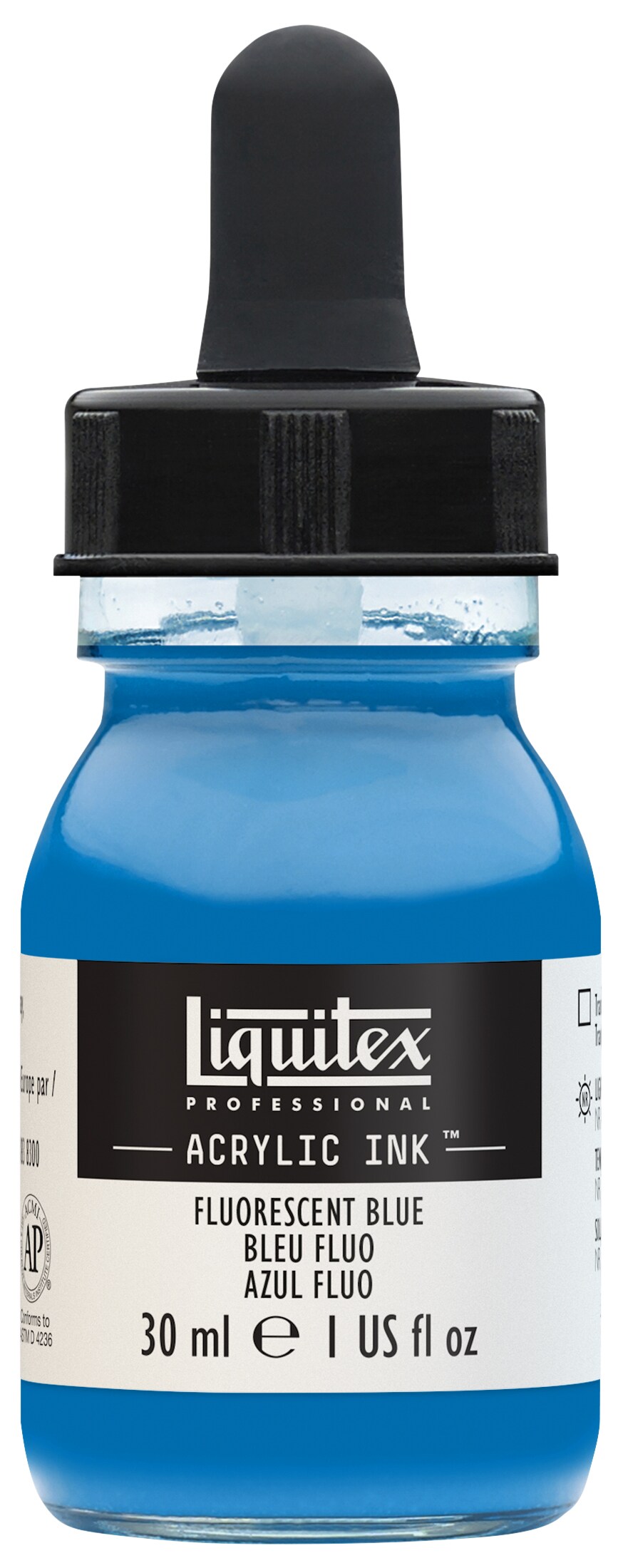 Liquitex Professional Acrylic Ink, 30Ml Jar, Fluorescent Blue