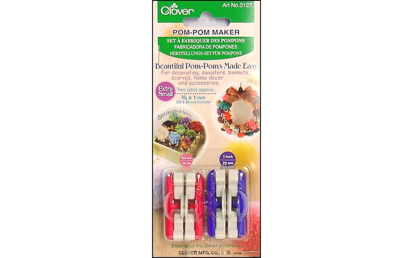 Clover Pom Pom Maker Set
