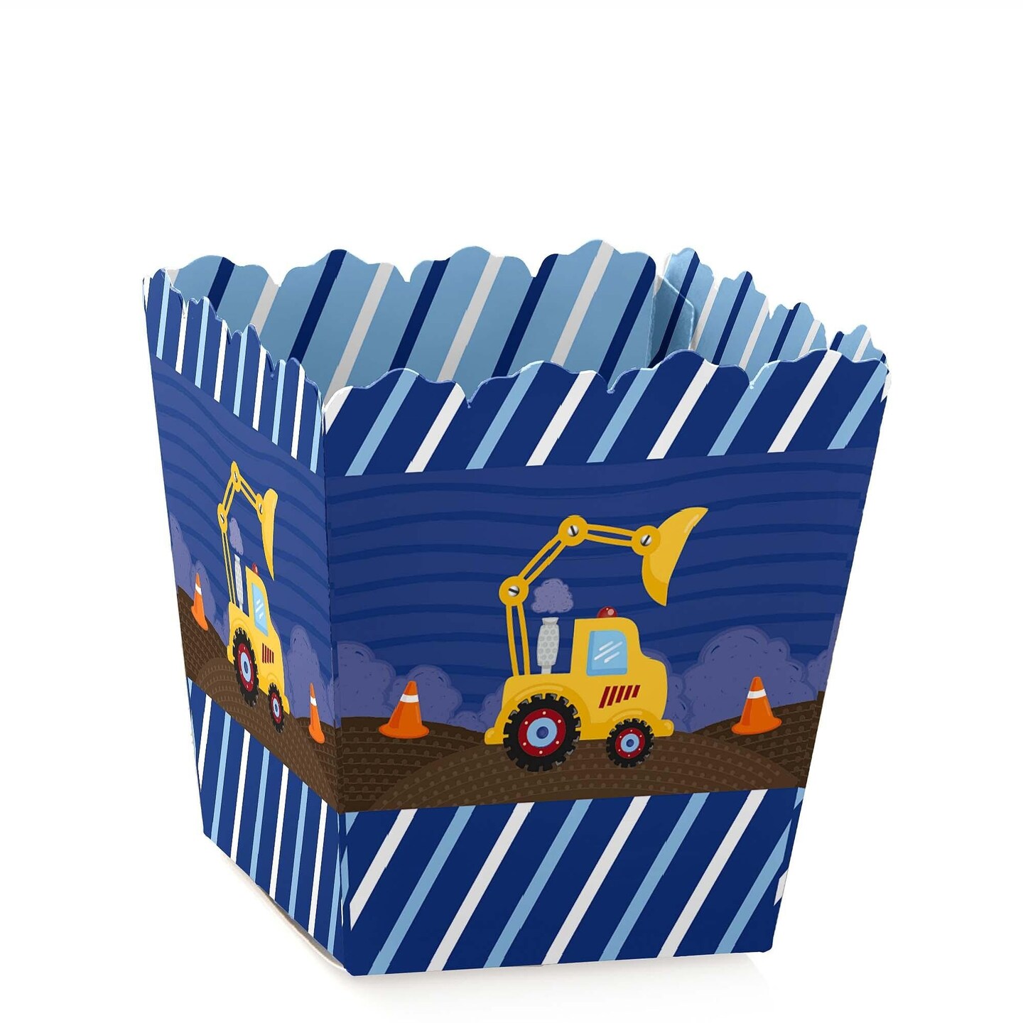 Big Dot of Happiness Construction Truck - Party Mini Favor Boxes - Baby ...