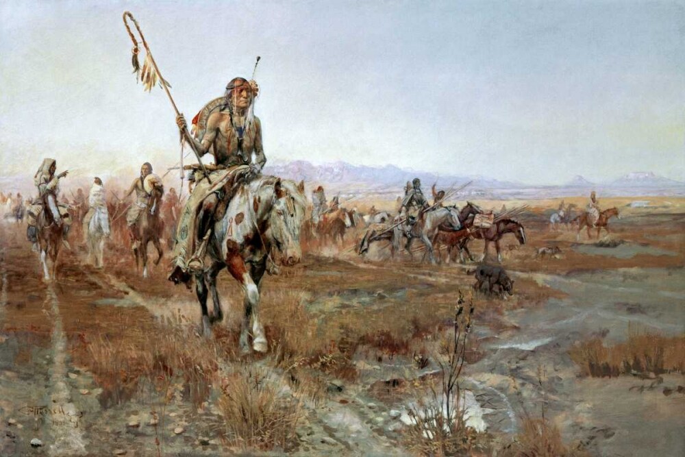 The Medicine Man Poster Print by Charles M. Russell - Item # VARPDX133248
