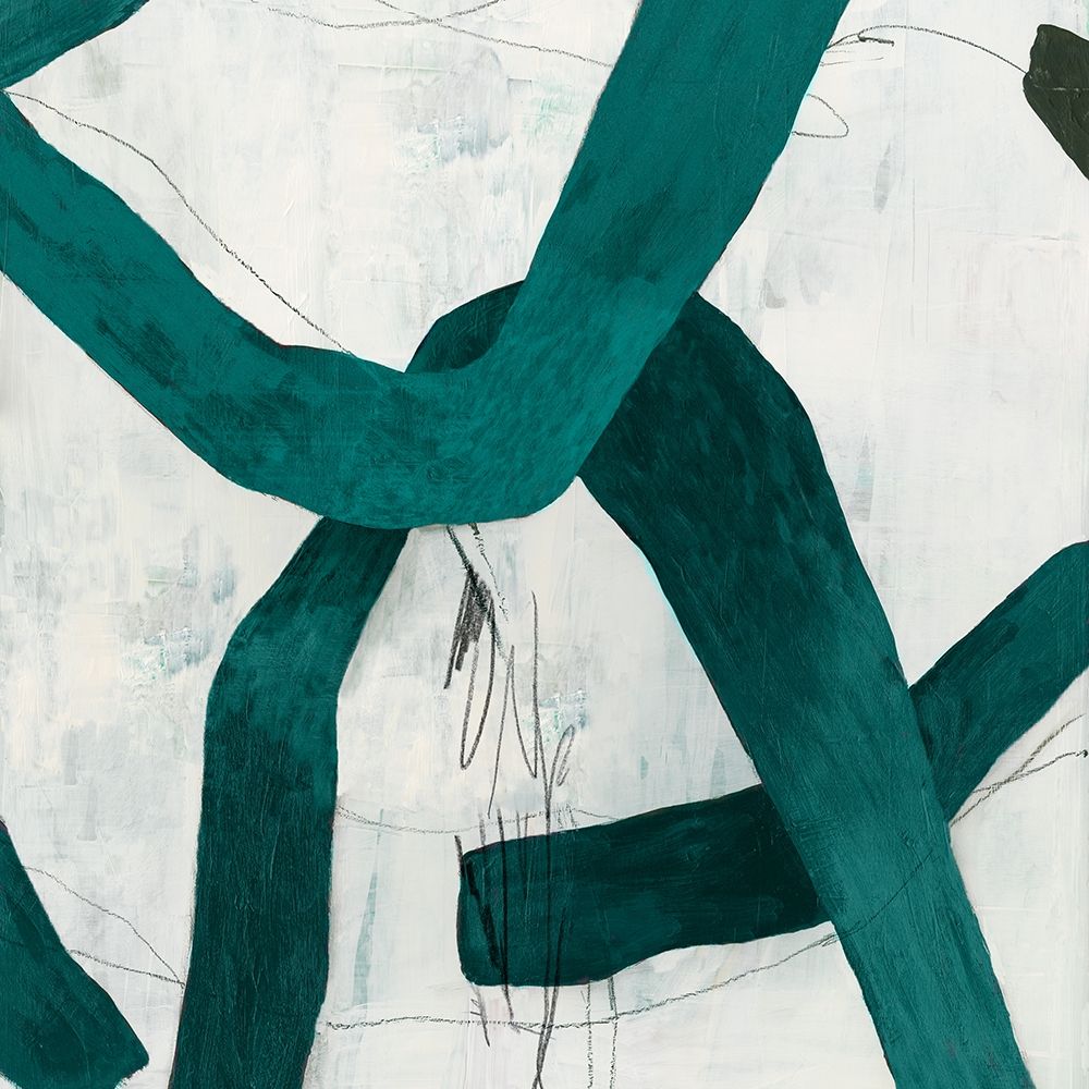Green Bow II Poster Print by PI Studio - Item # VARPDXPG704A