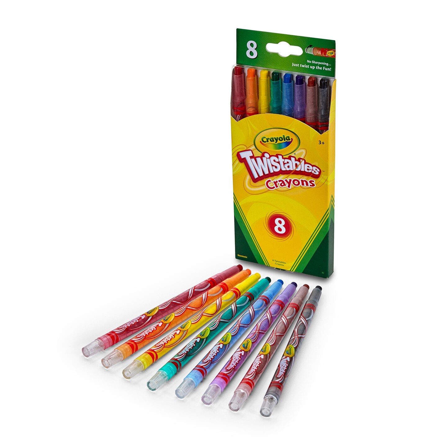 Set 27 Crayolas Twisteables Crayola Plumones Cuaderno