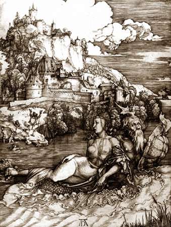 The Sea Monster Poster Print by Albrecht Durer - Item # VARPDX264856