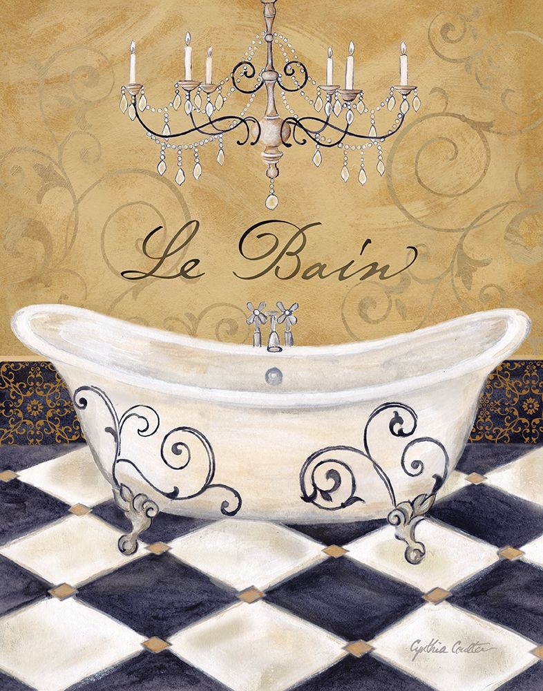 Elegant Bath II by Cynthia Coulter - Item # VARPDXRB4624CC
