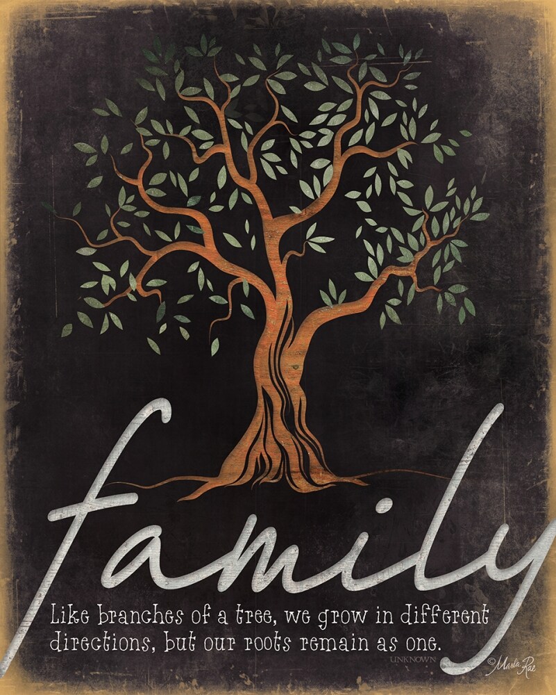 Family - Like Branches of a Tree Poster Print by Marla Rae - Item # VARPDXMA2010A