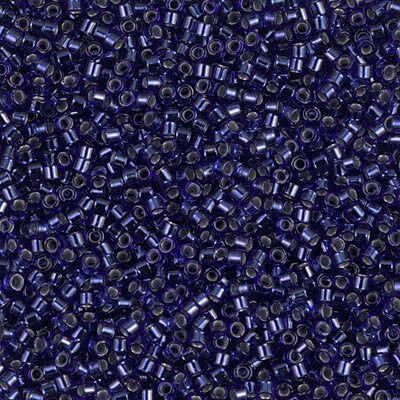 Miyuki Delica Bead 11/0 - DB0183 - Silver Lined Royal Blue