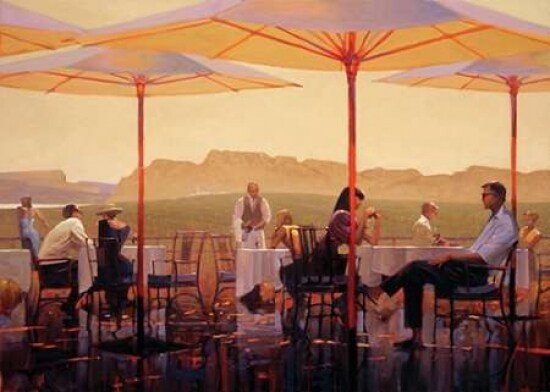 Winery Terrace Poster Print by Brent Lynch - Item # VARPDX284LYN1031