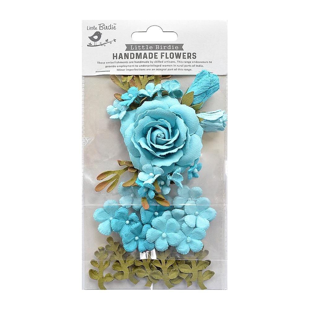 Little Birdie Rooney Paper Flowers 23/Pkg-Song Of The Sea