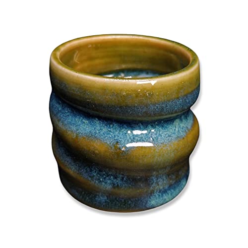 Penguin Pottery - Specialty Series - Floating Green - Mid Fire Glaze, High Fire Glaze, Cone 5-6 for Mid Fire Clay, High Fire Clay - Ceramic Glaze Pottery (1 Pint | 16 oz | 473 ml)