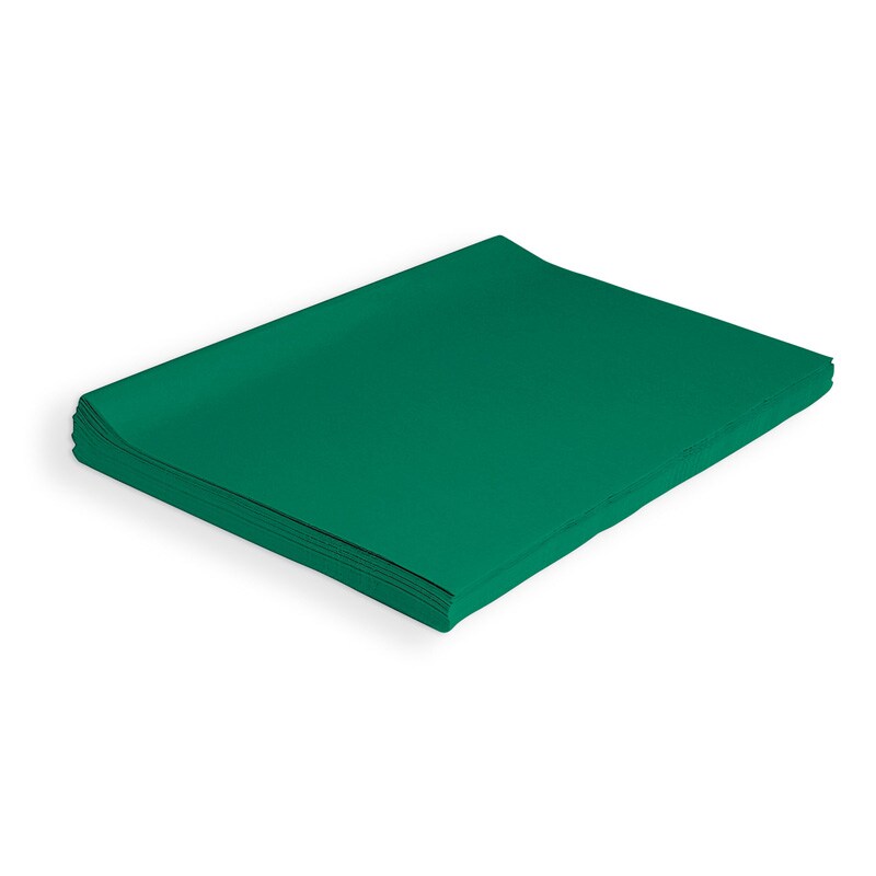 Deluxe Bleeding Art Tissue, Emerald Green, 20" X 30", 480 Sheets Michaels