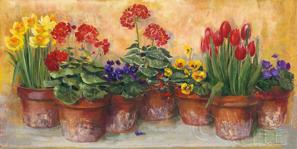 Spring In The Greenhouse Poster Print by Carol Rowan - Item # VARPDX38629