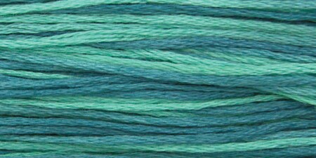 Weeks Dye Works 6-Strand Embroidery Floss 5yd-Caribbean