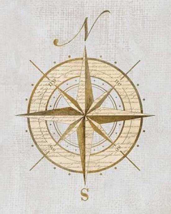 Compass Rose Poster Print by Sam Appleman - Item # VARPDX911APP1031