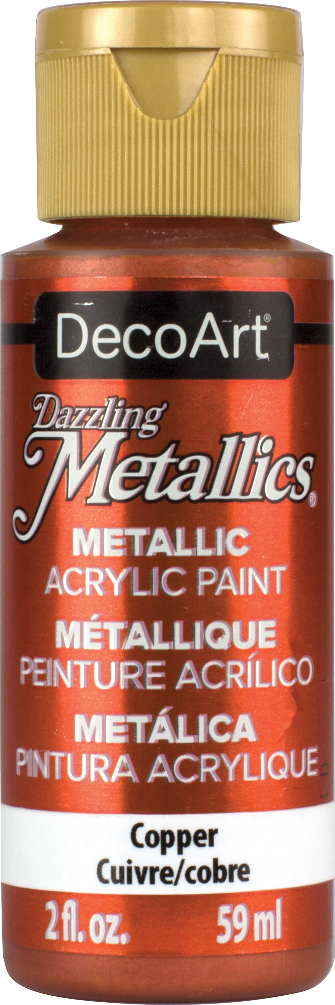 Dazzling Metallics 2 oz. Splendid Gold Acrylic Paint