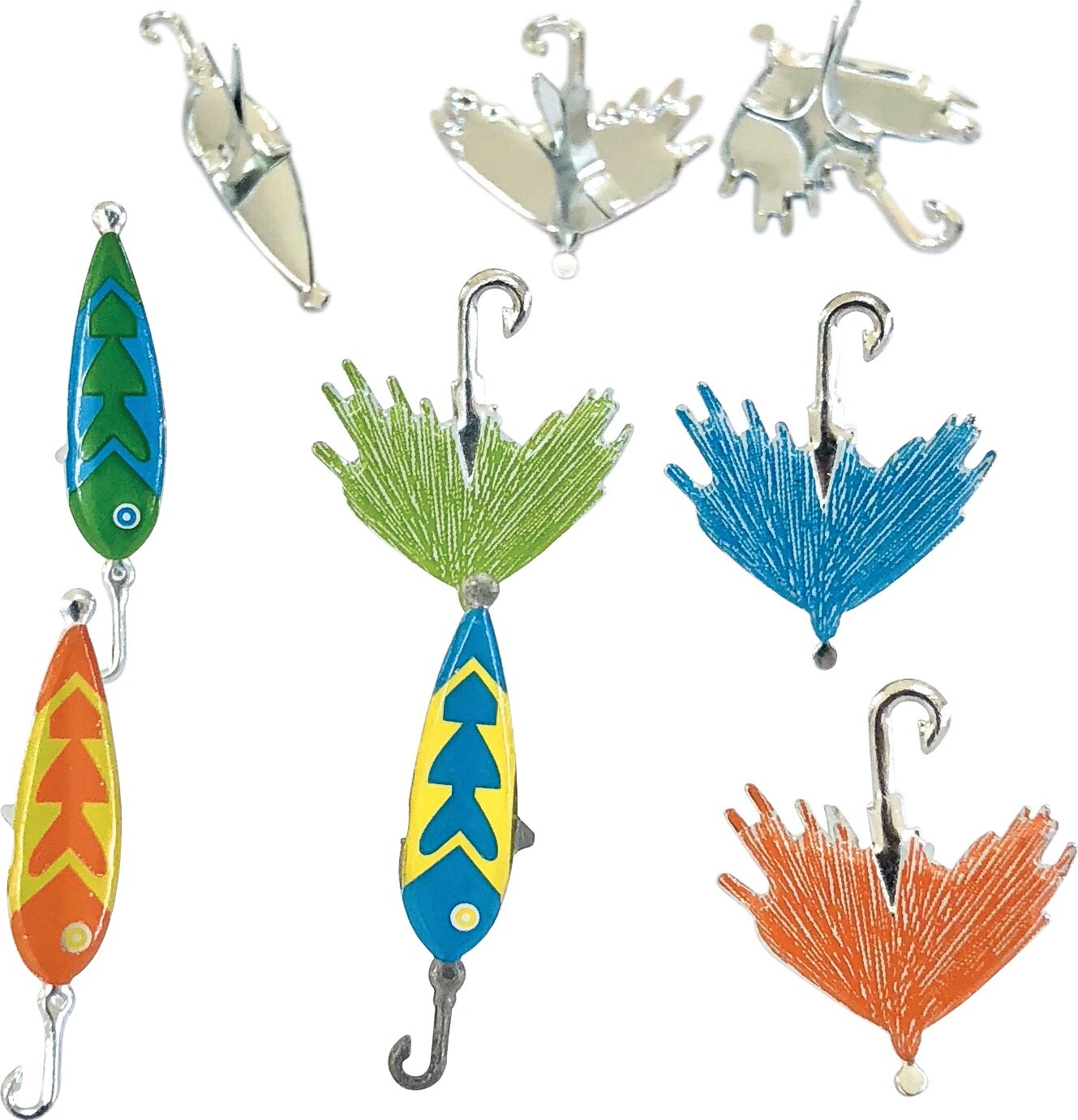 Eyelet Outlet Shape Brads 12/PkgFishing Lure Michaels