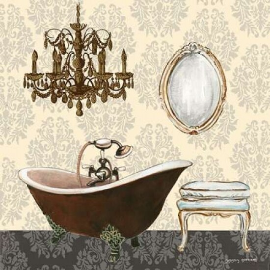French Bath Motif II Poster Print by Gregory Gorham - Item # VARPDXGOR525