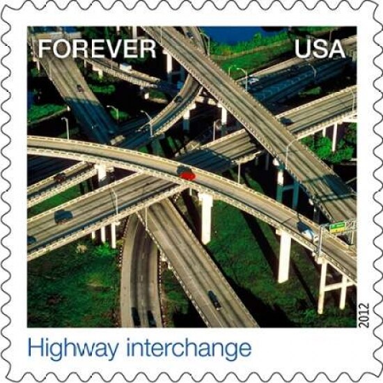 Highway Interchange Poster Print by US POSTAL SERVICE - Item # VARPDX3960